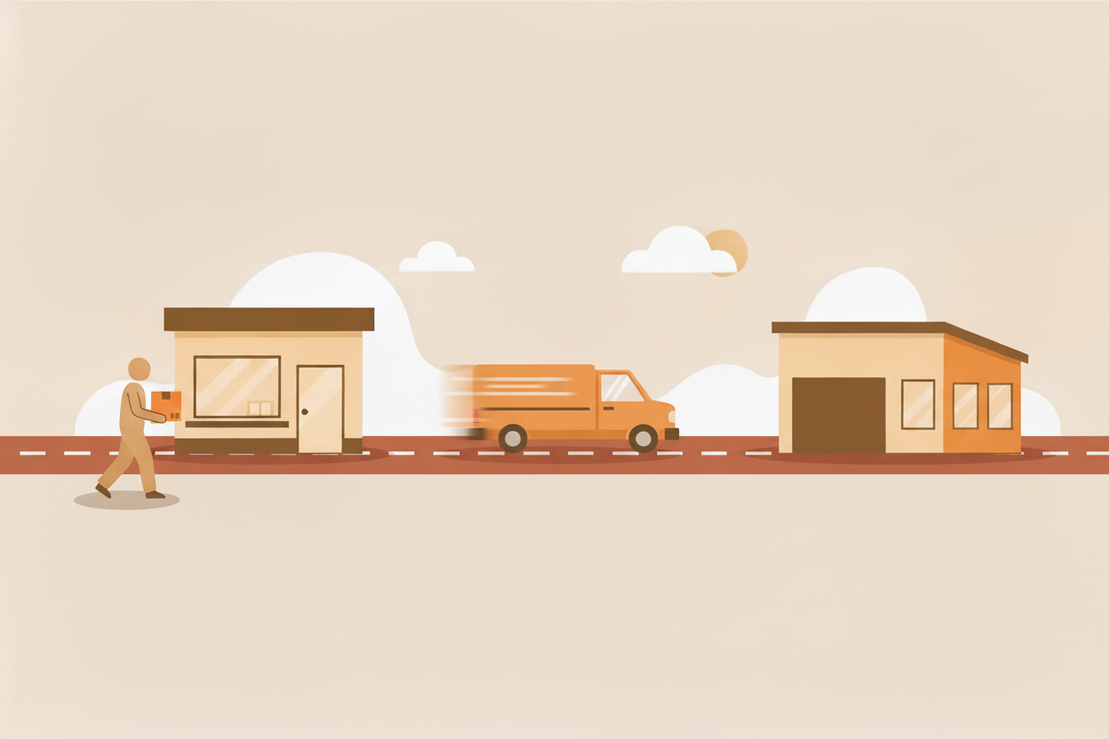 Retourproces creatieve variant